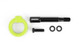 Perrin PSP-BDY-257NY - 22-25 Subaru WRX / 18-23 Crosstrek Tow Hook Kit (Rear) - Neon Yellow