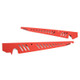 Perrin PSP-ENG-550RD - 15-21 Subaru WRX/STI Fender Shroud Set - Red