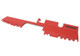 Perrin PSP-ENG-512-4RD - 15-21 Subaru WRX/STI Radiator Shroud (With OEM Intake Scoop) - Red