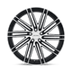 Petrol 2085P1C405112F72 - P1c 20X8.5 Gloss Black W/ Machined Face