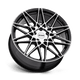 Petrol 2085P3C355120F76 - P3c 20X8.5 Gloss Black W/ Machined Face