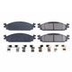 PowerStop 17-1376 - Power Stop 09-11 Ford Flex Front Z17 Evolution Ceramic Brake Pads w/Hardware