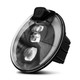 PROJECT X HL538822-1 - 7 Inch Headlight With 4K Wide Angle Camera For 07-18 Wrangler JK  Offroad