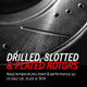 PowerStop AR8384XPR - Power Stop Jeep Wrangler BBK Front Drilled & Slotted Rotor - Pair