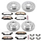 PowerStop K2068-36 - Power Stop 07-08 Cadillac Escalade Front & Rear Z36 Truck & Tow Brake Kit