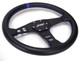 PRP Seats G211 - PRP Flat Leather Steering Wheel- Blue