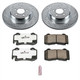 PowerStop K4583-26 - Power Stop 08-23 Dodge Challenger Rear Z26 Street Warrior Brake Kit