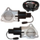 QTP QTEC60 - 3in Bolt-On QTEC Dual Electric Cutout Valves - Pair