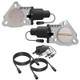QTP QTEC60 - 3in Bolt-On QTEC Dual Electric Cutout Valves - Pair