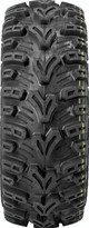 QuadBoss 609339 - QBT448 Utility Tire - 25x8-12 6Ply