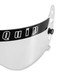 Racequip 205001RQP - Clear Helmet Face Shield - Fits Vesta Model Helmet