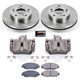 PowerStop KCOE6319 - Power Stop 12-15 Honda Civic Front Autospecialty Brake Kit w/Calipers