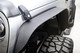 Rampage 867981 - 2007-2018 Jeep Wrangler(JK) Steel Fender Flares - Slim - Black