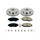 PowerStop KOE6319 - Power Stop 12-15 Honda Civic Front Autospecialty Brake Kit