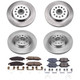PowerStop KOE7909 - Power Stop 17-18 Cadillac XT5 Front & Rear Autospecialty Brake Kit