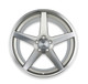 Rocket Racing Wheels TTR29-8116550-D -  Flare - Titanium/Machined