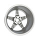 Rocket Racing Wheels TTR29-8116182-A -  Flare - Titanium/Machined