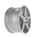 Rocket Racing Wheels TTR29-816177-A -  Flare - Titanium/Machined