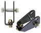 RockJock RJ-151404-103 - JT Gladiator Mojave Rear Shock Relocation Axle Bracket Kit  4X4
