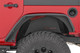 Rough Country 10533 - Fender Flare - Steel - FR & RR - Jeep Wrangler JK/Wrangler Unlimited (07-18)