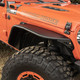 Rugged Ridge 11615.71 - HD Steel Tube Fenders Front Pair Black 18-19 JL
