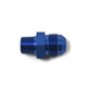 Russell 660060 - Performance -4 AN to 3/8in NPT Straight Flare to Pipe (Blue)
