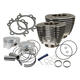 S&S Cycle 910-0500 - 07-17 BT 107in Bolt-In Big Bore Kit - Wrinkle Black