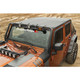 Rugged Ridge 13750.38 - Bowless Soft Top Black Diamond 4-Door 07-18 Jeep Wrangler JK