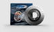 SHW Performance PFL39981 - SHW 17-19 Porsche 911 Carrera 3.0L w/o Ceramics Left Front Cross-Drilled MB Brake Rotor (9P1615301A)