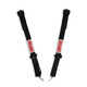 Simpson Safety 12LD5WB - Simpson Latch & Link SFI Harness 2" Double Pull down SFI 16.1