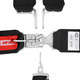 Simpson Safety 29075BKH - Simpson Racing STD. Latch & Link 5pt. Harness