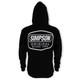 Simpson Safety 44109M - Simpson Racing Original Hoodie
