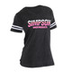 Simpson Safety 45010L - Ladies RACING STRIPES T - LG