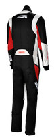 Simpson Safety AS02421 - AIRSPEED SUIT Black/Red/White XL