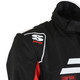 Simpson Safety AS02521 - AIRSPEED SUIT Black/Red/White XXL