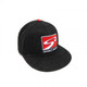 Skunk2 731-99-1502 - Team Baseball Cap Racetrack Logo (Black) - L/XL