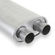 Scott Drake C7ZZ-5230-G - Transverse Muffler Dual Exhaust