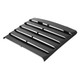 Scott Drake C9ZZ-6344268-K - Rear Window Louver Kit