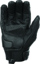 Speed and Strength 892330 - Twist of Fate Leather Gloves Black - Small