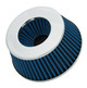 Spectre 8166 - Adjustable Conical Air Filter 2-1/2in. Tall (Fits 3in. / 3-1/2in. / 4in. Tubes) - Blue