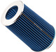 Spectre 9736 - Adjustable Conical Air Filter 9-1/2in. Tall (Fits 3in. / 3-1/2in. / 4in. Tubes) - Blue