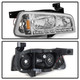 Spyder 5017628 - Xtune Dodge Charger 06-10 1Pc LED Crystal Headlights Chrome HD-ON-DCH05-1PC-LED-C