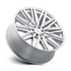 Status 2295ADM306132S74 - Adamas 22X9.5 Silver W/ Mirror Cut Face