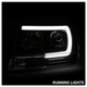 Spyder 5085221 - 99-04 Jeep Grand Cherokee Projector Headlights - Light Bar DRL LED - Black