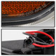 Spyder 5087836 - Jeep Wrangler 19-20 LED Side Marker Lights - Black (SML-YD-JW19-LED-BK)