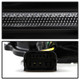 Spyder 5088215 - Mini Cooper 07-12 V2 Halogen Model Only Projector Headlights - Black PRO-YD-MC07V2SI-SBLB-BK