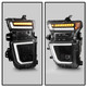 Spyder 5088796 - 20-23 Chevy Silverado 2500/3500 Proj Headlights - LED DRL - Black PRO-YD-CSHD20SI-SEQ-BK