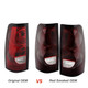 Spyder 9026355 - Xtune Chevy Silverado 1500-2500-3500 03-06 OEM Style Tail Lights Red Smoked ALT-JH-CS03-OE-RSM