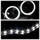 Spyder 9027857 - Xtune Toyota Tacoma 05-11 Halo Projector Headlights Black PRO-JH-TT05-LED-BK