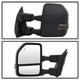 Spyder 9943102 - xTune 99-07 Ford Super Duty Heated LED Signal Power Mirrors - Smk (Pair) (MIR-FDSD99S-G4-PW-SM-SET)